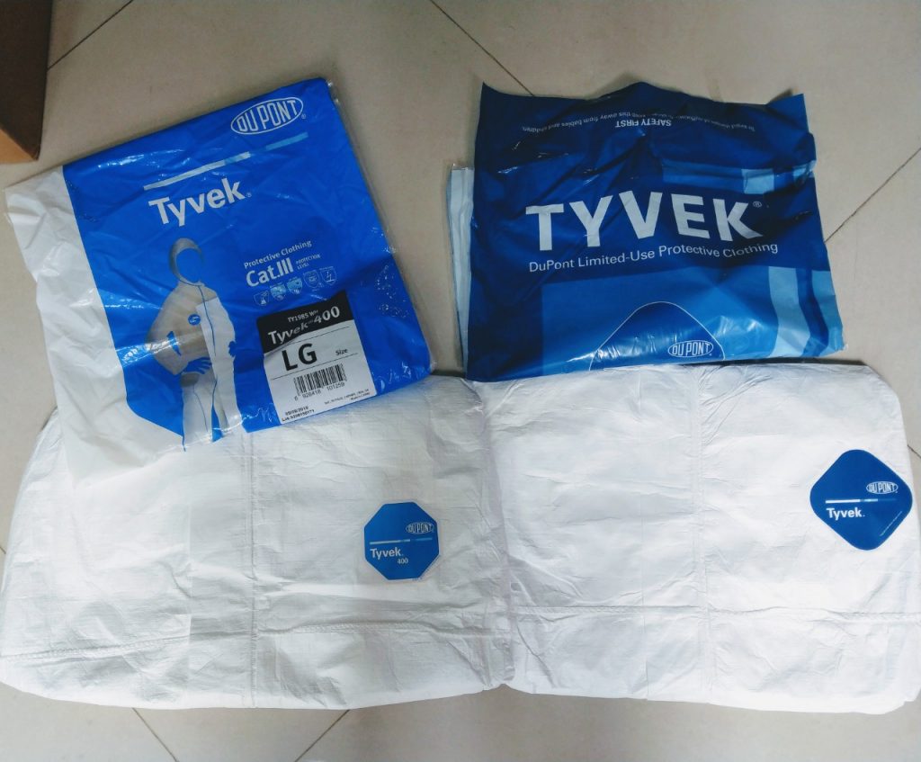 Quần Áo Bảo Hộ Dupont Tyvek 400