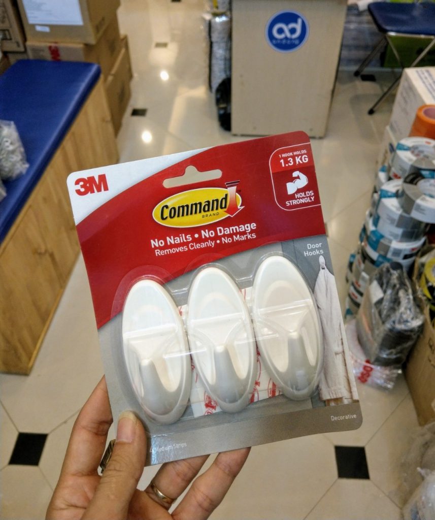 Command - 3 cái móc 1.3kg