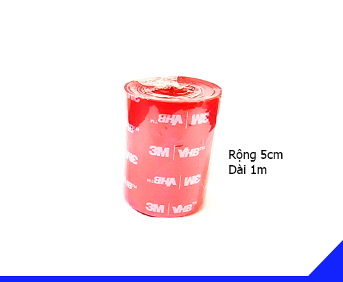 1 Mét Băng keo 2 Mặt Trong suốt 3M 4910 VHB Dán Camera Hành Trình Lên Kính