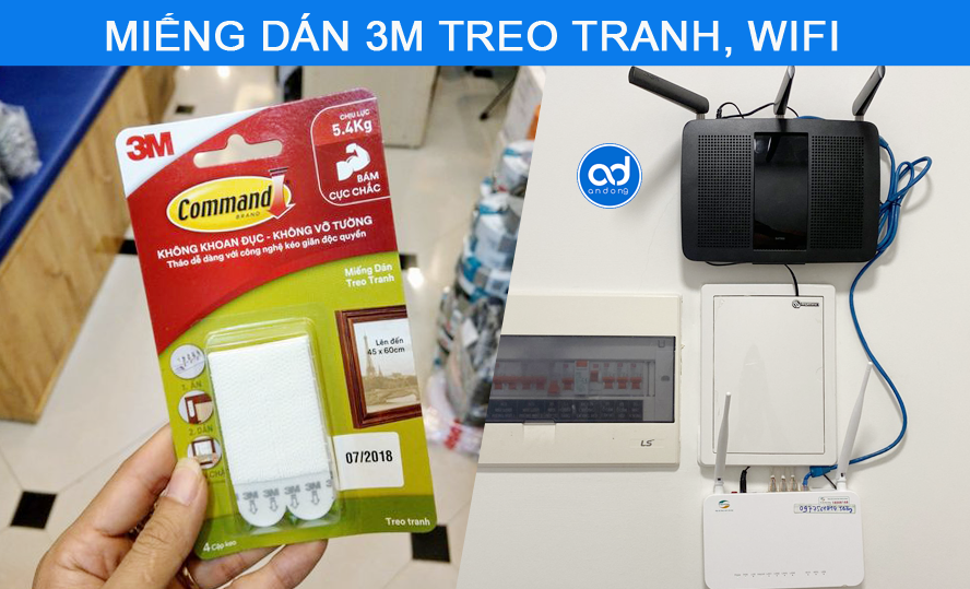 treo tranh 3m command
