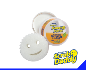 Kem tẩy rửa đa năng Scrub Daddy Power Paste và miếng cọ rửa Scrub Mommy